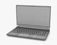 Dell Alienware M15 R7 Gaming Laptop Modello 3D