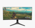 Dell Alienware Curved Gaming Monitor AW3423DWF 3D-Modell