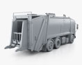 Dennis Eagle Elite 6 Olympus Refuse Truck 2017 3D模型