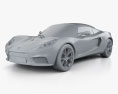 Detroit Electric SP01 2016 3D 모델  clay render