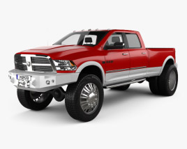 3D model of Dodge Ram 2015