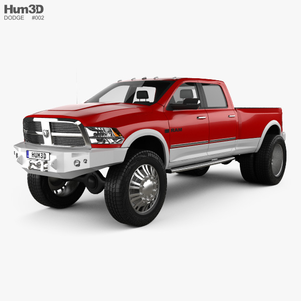 Dodge Ram 2015 3D 모델 