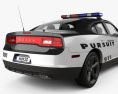 Dodge Charger Polizia 2012 Modello 3D