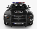 Dodge Charger Polizia 2012 Modello 3D vista frontale