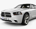 Dodge Charger (LX) 2011 with HQ interior 3d model
