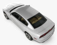 Dodge Charger (LX) 2011 with HQ interior 3d model top view