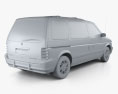 Dodge Caravan 1991 3D 모델 