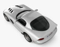 Dodge Viper SRT10 2010 3D模型 顶视图