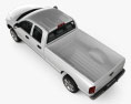 Dodge Ram 1500 Quad Cab Laramie 160-inch Box 2009 Modelo 3D vista superior