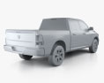 Dodge Ram 1500 Crew Cab Big Horn 5-foot 7-inch Box 2012 3Dモデル