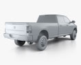 Dodge Ram 2500 Crew Cab Big Horn 8-foot Box 2014 3D 모델 