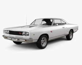 3D model of Dodge Coronet R/T Coupe 1968
