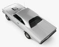 Dodge Coronet R/T Coupe 1968 3d model top view