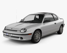 3D model of Dodge Neon Sport Coupe 1999