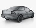 Dodge Neon Sport Coupe 1999 Modelo 3D