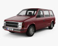 Dodge Caravan 1984 3Dモデル