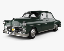3D model of Dodge Coronet Berlina 1950
