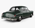 Dodge Coronet 세단 1950 3D 모델  back view