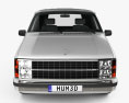 Dodge Mini Ram Van 1984 3d model front view