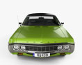 Dodge Polara hardtop Coupe 1970 Modelo 3D vista frontal