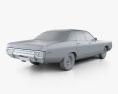 Dodge Polara hardtop Coupe 1970 3D模型