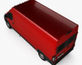 Dodge Ram ProMaster Cargo Van L3H2 2014 Modello 3D vista dall'alto