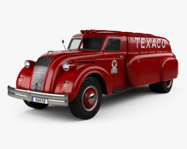 Dodge Airflow Tanker Truck 1938 3D model