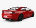 Dodge Charger (LD) 2018 3d model back view