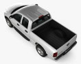 Dodge Ram 1500 Quad Cab SLT 2006 3D-Modell Draufsicht
