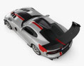 Dodge Viper ACR 2016 3D模型 顶视图