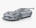 Dodge Viper ACR 2016 3D 모델  clay render