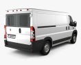 Dodge Ram ProMaster Cargo Van L2H1 带内饰 2016 3D模型 后视图
