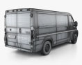 Dodge Ram ProMaster Cargo Van L2H1 с детальным интерьером 2016 3D модель