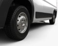 Dodge Ram ProMaster Cargo Van L2H1 인테리어 가 있는 2016 3D 모델 