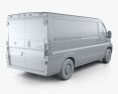Dodge Ram ProMaster Cargo Van L2H1 인테리어 가 있는 2016 3D 모델 