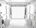 Dodge Ram ProMaster Cargo Van L2H1 avec Intérieur 2016 Modèle 3d
