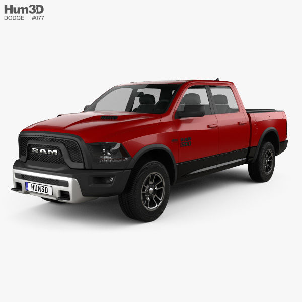 Dodge Ram 1500 Rebel 2015 3D model