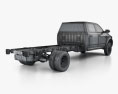 Dodge Ram Crew Cab Chassis L2 Laramie 2015 3D модель