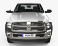 Dodge Ram Crew Cab Chassis L2 Laramie 2015 3D-Modell Vorderansicht