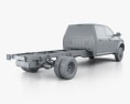 Dodge Ram Crew Cab Chassis L2 Laramie 2019 3D 모델 