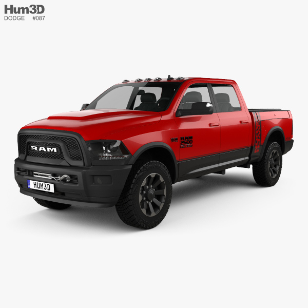 Dodge Ram Power Wagon 2020 3D model