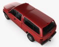 Dodge Ram 1500 Club Cab ST 2002 3Dモデル top view