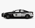 Dodge Charger Pursuit 2018 3Dモデル side view
