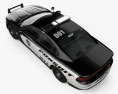 Dodge Charger Pursuit 2018 3D-Modell Draufsicht