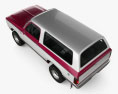Dodge Ramcharger 1979 3d model top view