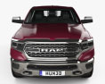 Dodge Ram 1500 Crew Cab 6-foot 4-inch Box Limited 2021 3d model front view