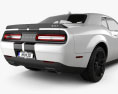 Dodge Challenger SRT Hellcat Wide Body 2020 3D модель