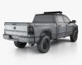 Dodge Ram Crew Cab Полиция с детальным интерьером 2019 3D модель