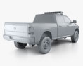 Dodge Ram Crew Cab 경찰 인테리어 가 있는 2019 3D 모델 