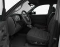 Dodge Ram Crew Cab Policía con interior 2019 Modelo 3D seats